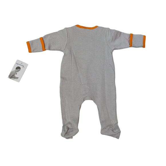 NWT Magnolia Baby Preemie Spooky Saurus Footie - Picture 5 of 6